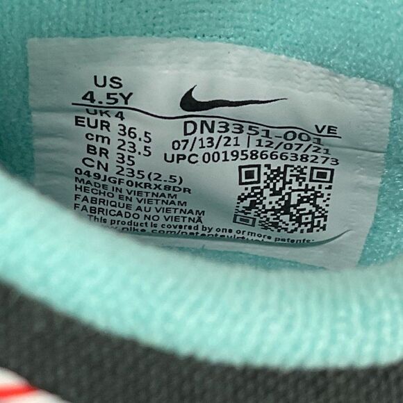 Nike Dunk Low Barber Shop SE GS 4.5Y 6W DN3351-001 - Picture 7 of 9